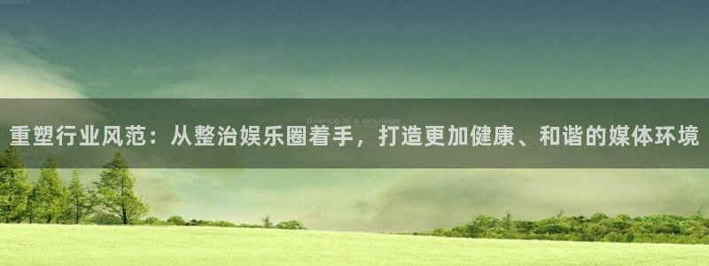 500网app下载：重塑行业风范：从整治娱乐圈着手，打造更加健康、和谐的媒体环境